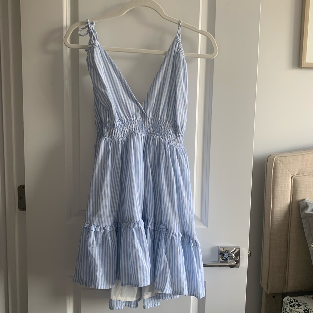 Vici pinstrip dress